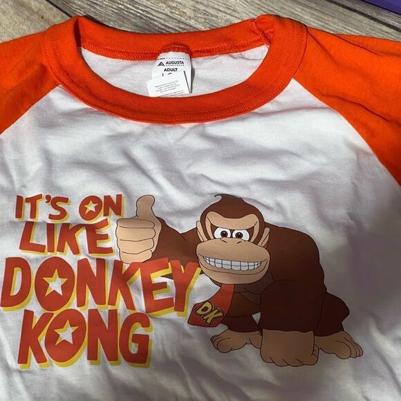 Donkey Kong Raglan top - Picture 2 of 3
